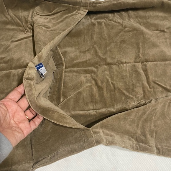 Set of 2 Charter Club Standard Coffee Velvet Sham - Picture 7 of 7